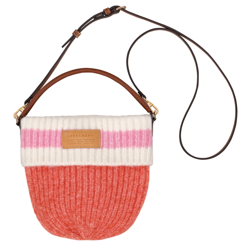 Le Pliage Collection Crossbody bag , Coral/Pink - Canvas  - View 1 of  2