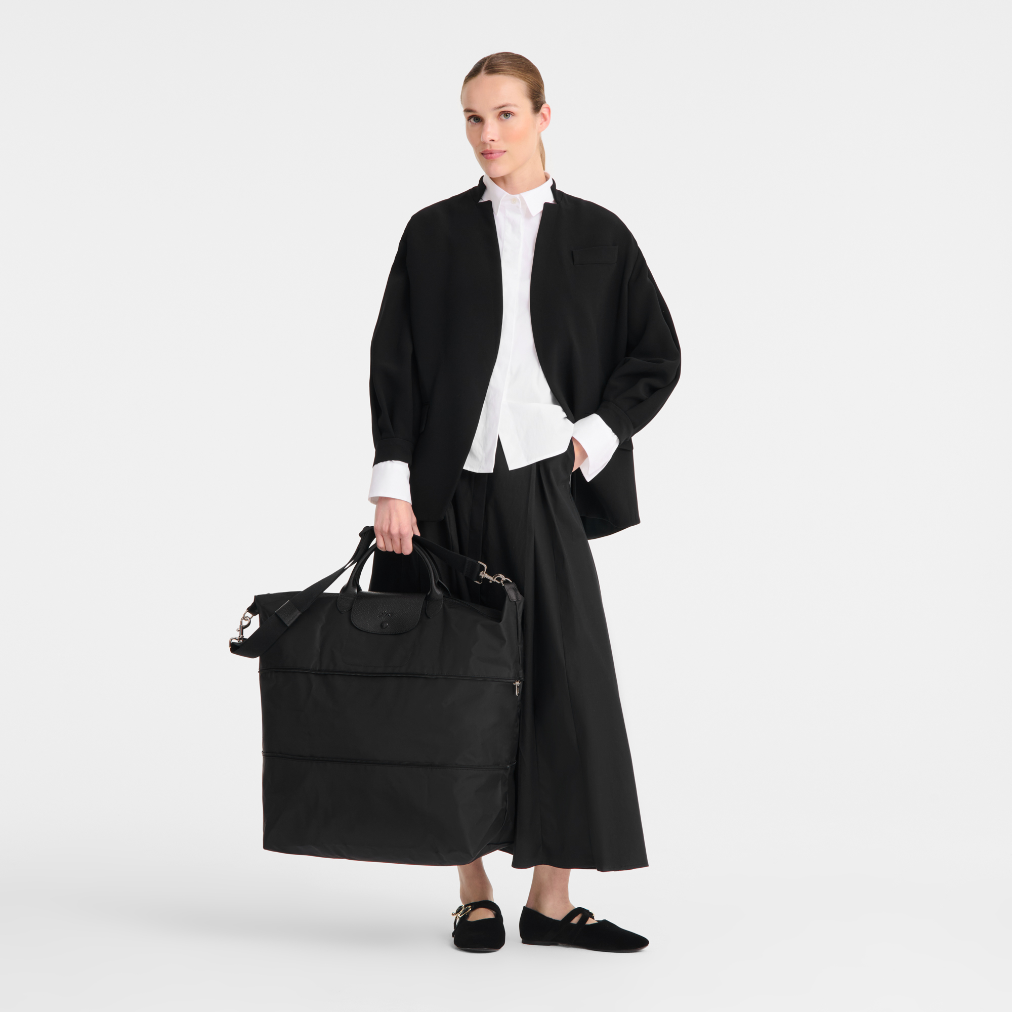 Le Pliage One Extensible travel bag S, Black