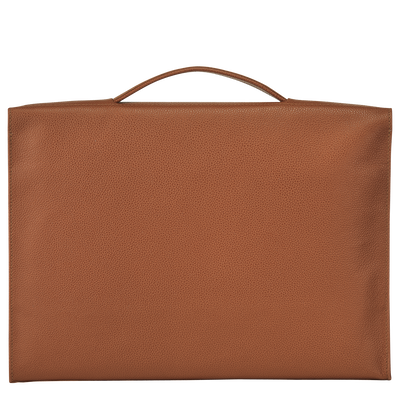 Le Foulonn&eacute; Briefcase S, Caramel