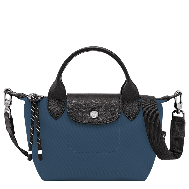 Le Pliage Energy XS Handbag , Ink blue - Recycled canvas  - View 1 of  4