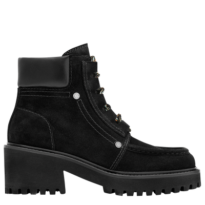 La Baroudeuse Boots , Black - Leather