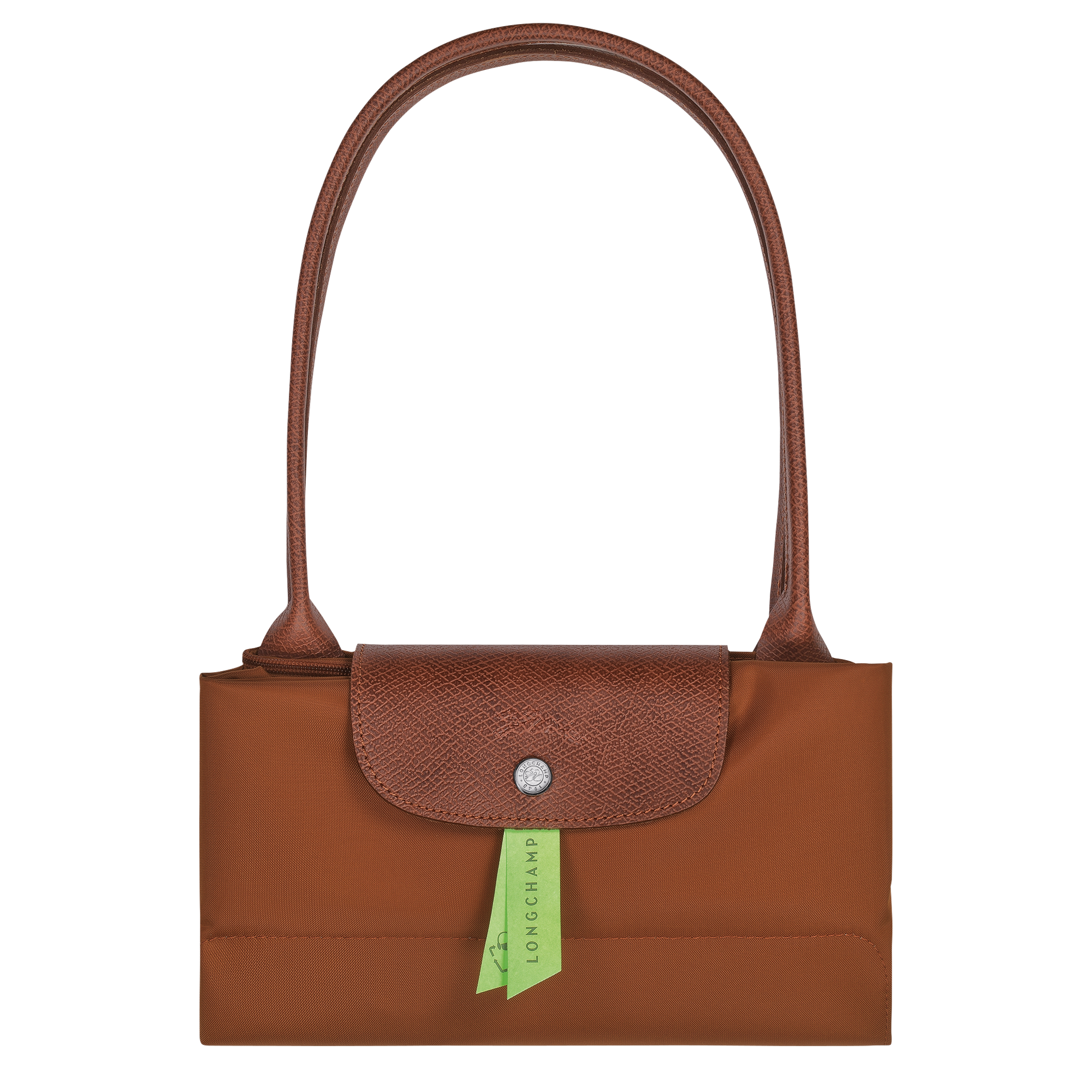 Tote bag L, Cognac - View 7 of 
        7 - zoom in Le Pliage Green Tote bag L, Cognac