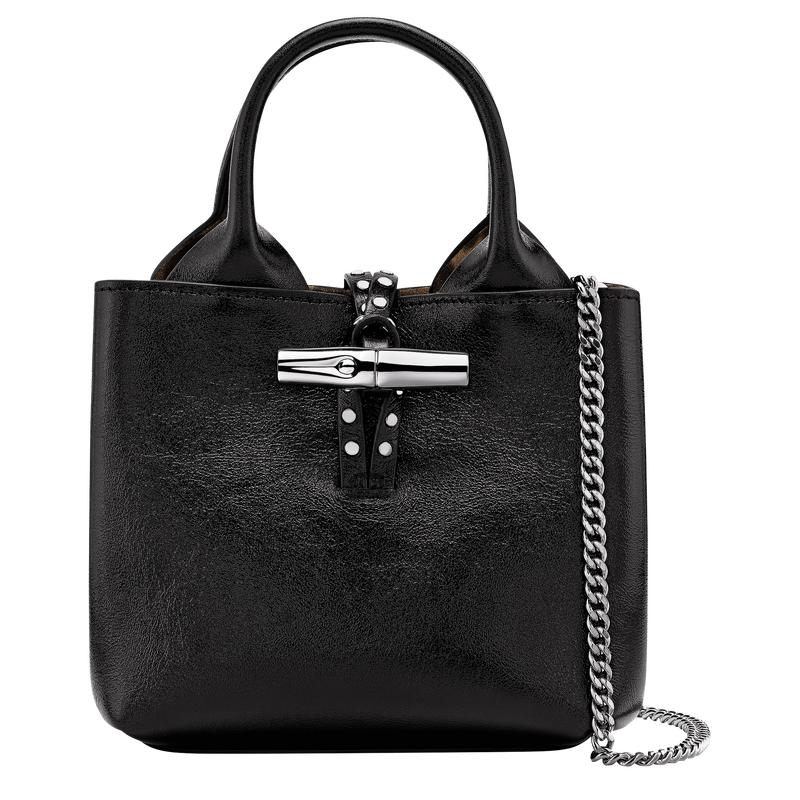 Le Roseau XS Handbag , Black - Leather  - View 1 of  7