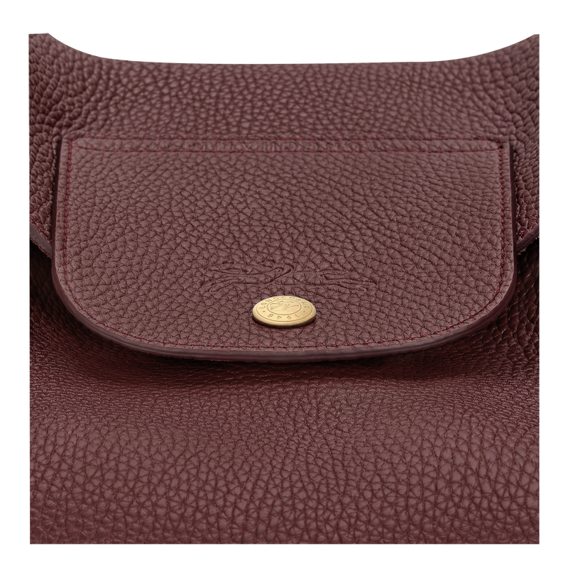 Le Cadence M Shoulder bag , Burgundy - Leather  - View 5 of  5