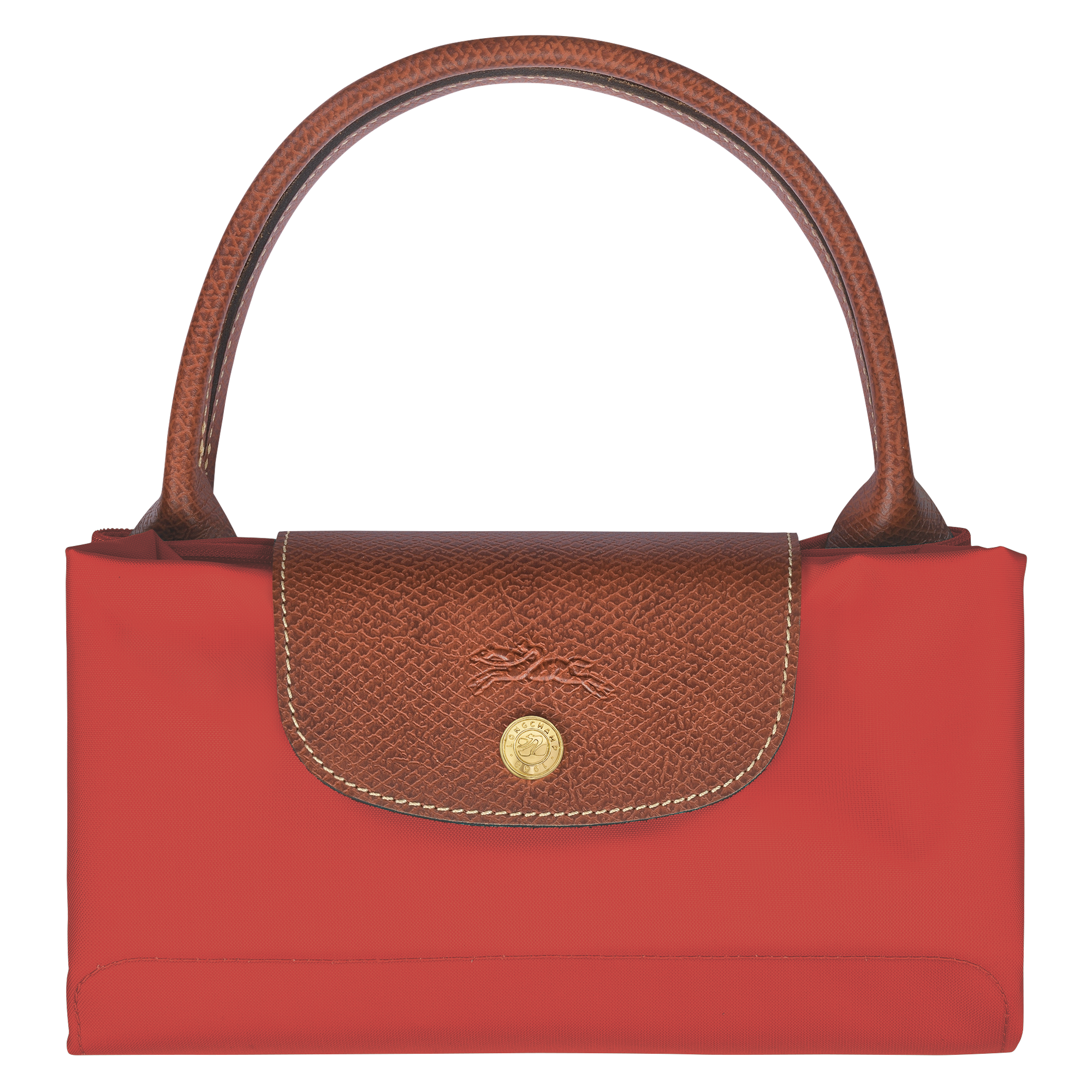Handbag M, Tomato - View 6 of
6 - zoom in Le Pliage Original Handbag M, Tomato