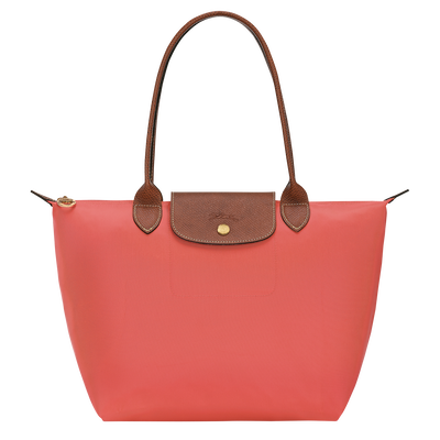 Le Pliage Original M Tote bag , Strawberry - Recycled canvas