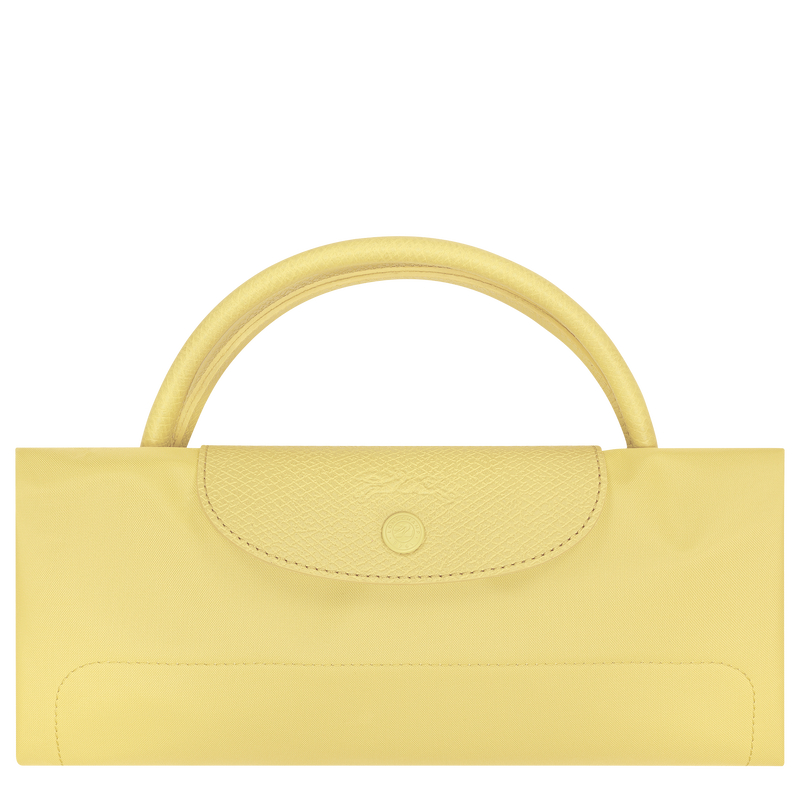 Le Pliage One S Travel bag , Lime - Canvas  - View 6 of  6