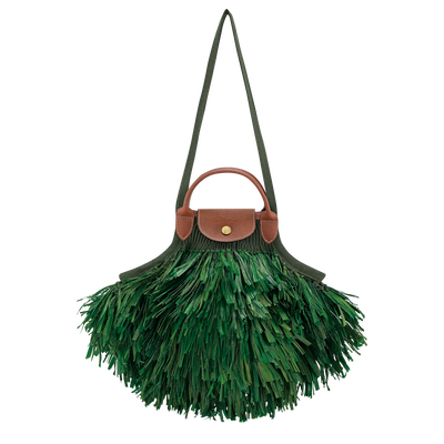 Le Pliage Filet L Mesh bag , Khaki - Canvas