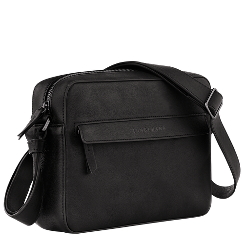 Longchamp 3D M Camera bag , Black - Leather - View 3 of  4