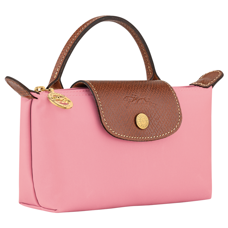 Le Pliage Original Pouch with handle , Marshmallow - Recycled canvas  - View 3 of  6