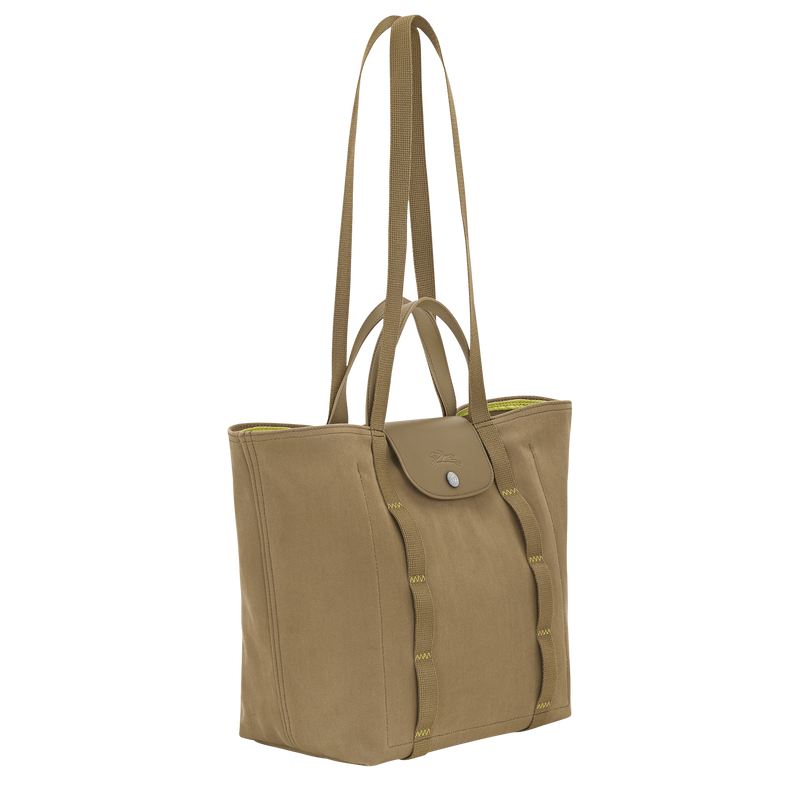 Le Pliage Collection M Tote bag , Lichen - Canvas  - View 3 of  7