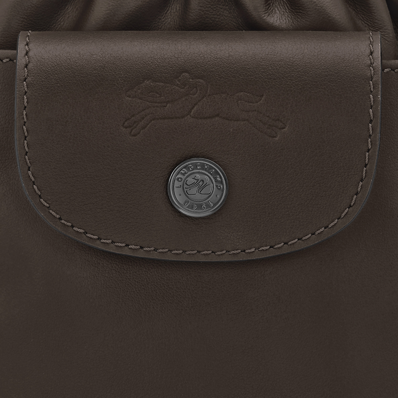 Le Pliage Xtra XS Bucket bag , Mocha - Leather  - View 6 of  7