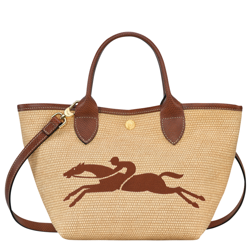 Longchamp canvas tote top