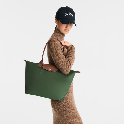 Le Pliage Original Tote bag L, British Green