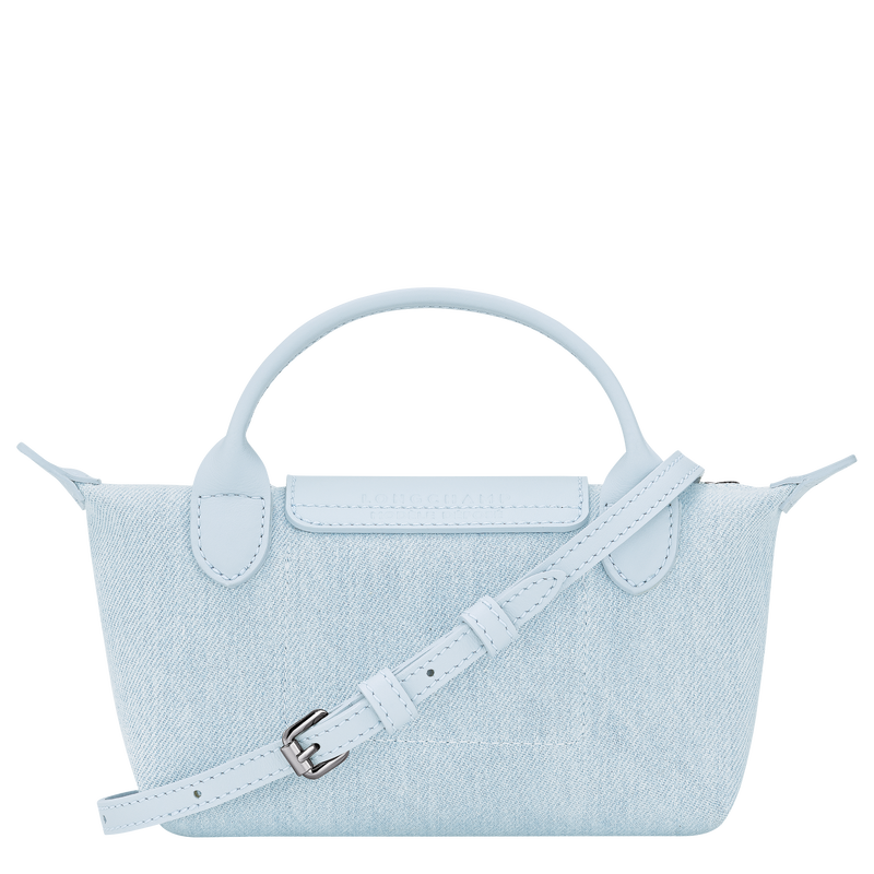 Le Pliage Collection XS Pouch , Sky Blue - Canvas  - View 4 of  7
