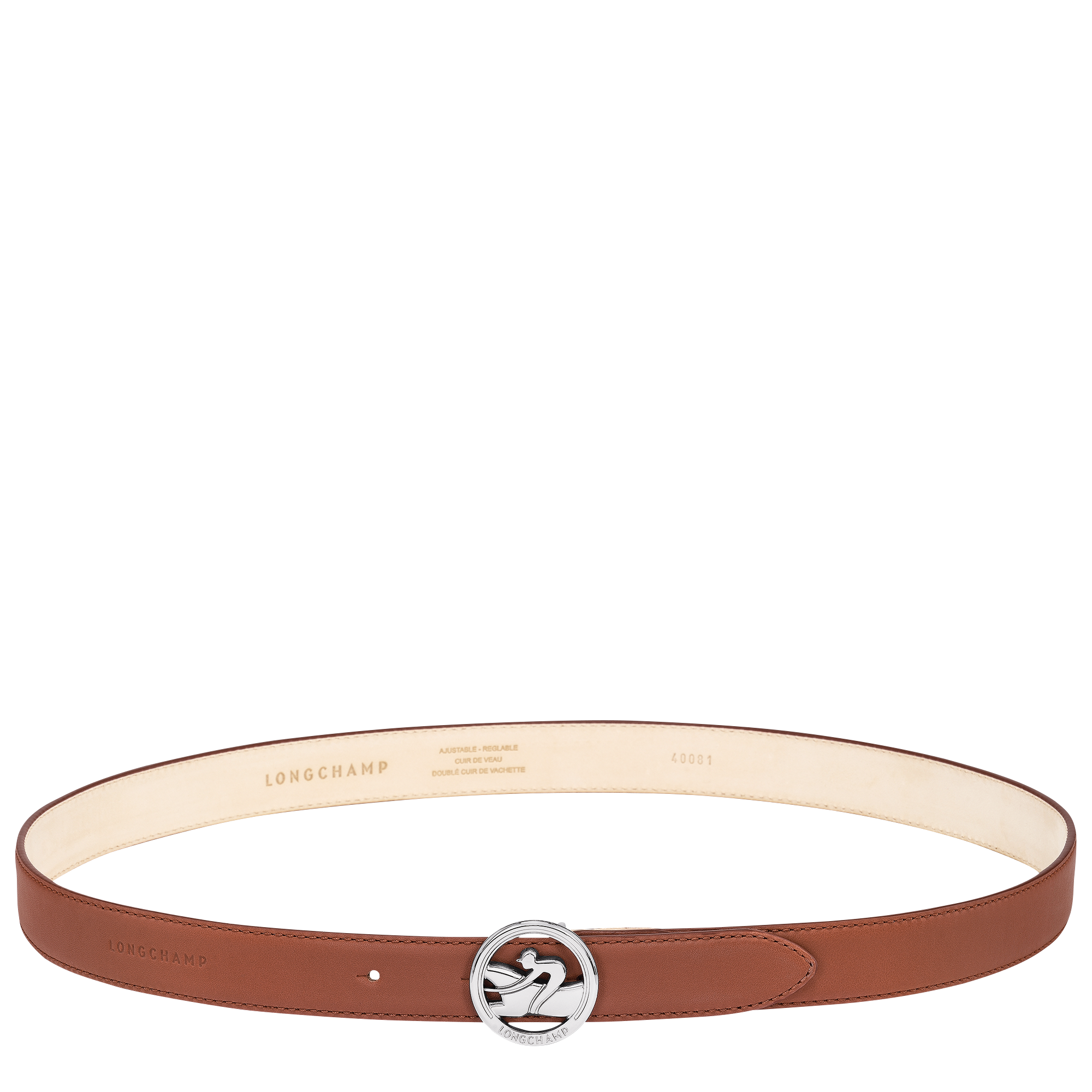Ladies' belt, Cognac - View 1 of
2 - zoom in La Médaille Longchamp Ladies' belt, Cognac