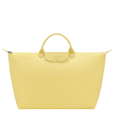Le Pliage One S Travel bag , Lime - Canvas
