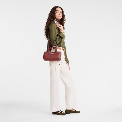 Le Roseau Handbag S, Chestnut