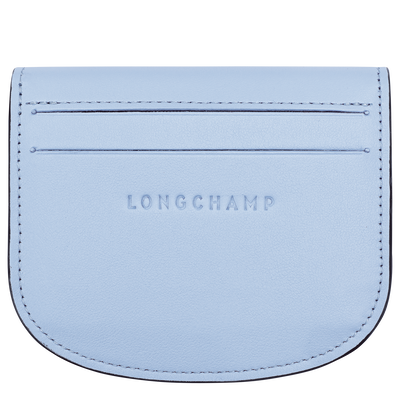 Le Pliage Xtra Card holder , Wave - Leather