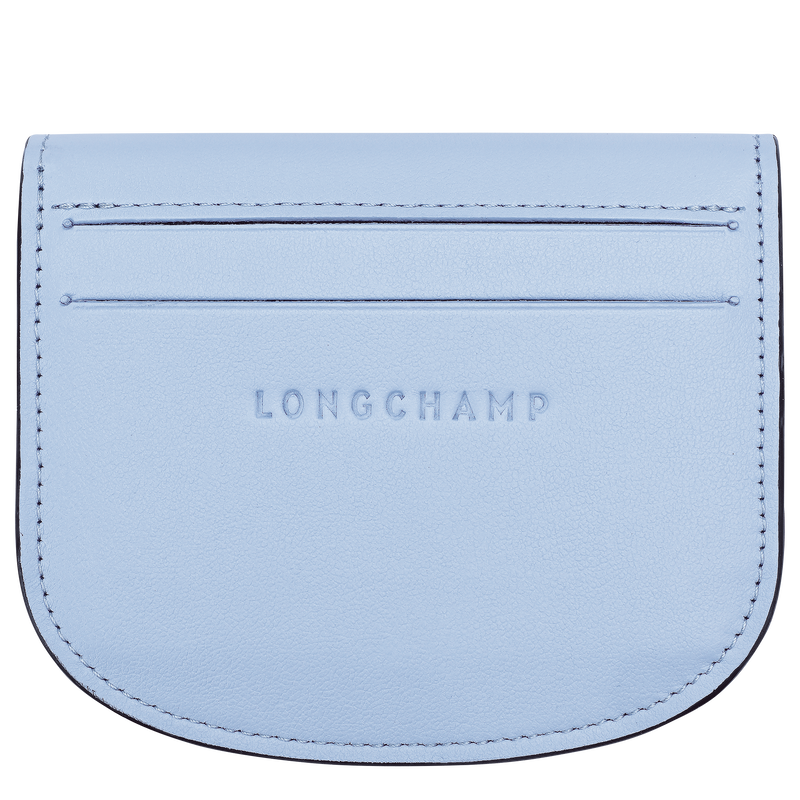 Le Pliage Xtra Card holder , Wave - Leather  - View 2 of  3