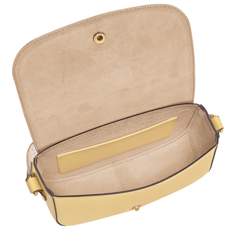 &Eacute;pure S Crossbody bag , Hay - Leather  - View 4 of  5