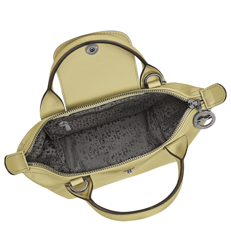 Le Pliage Xtra XS Handbag , Pistachio - Leather  - View 5 of  6