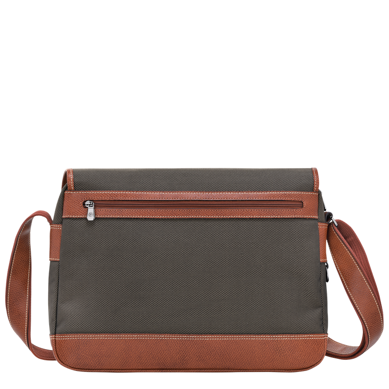Boxford L Crossbody bag , Brown - Recycled canvas  - View 4 of  5