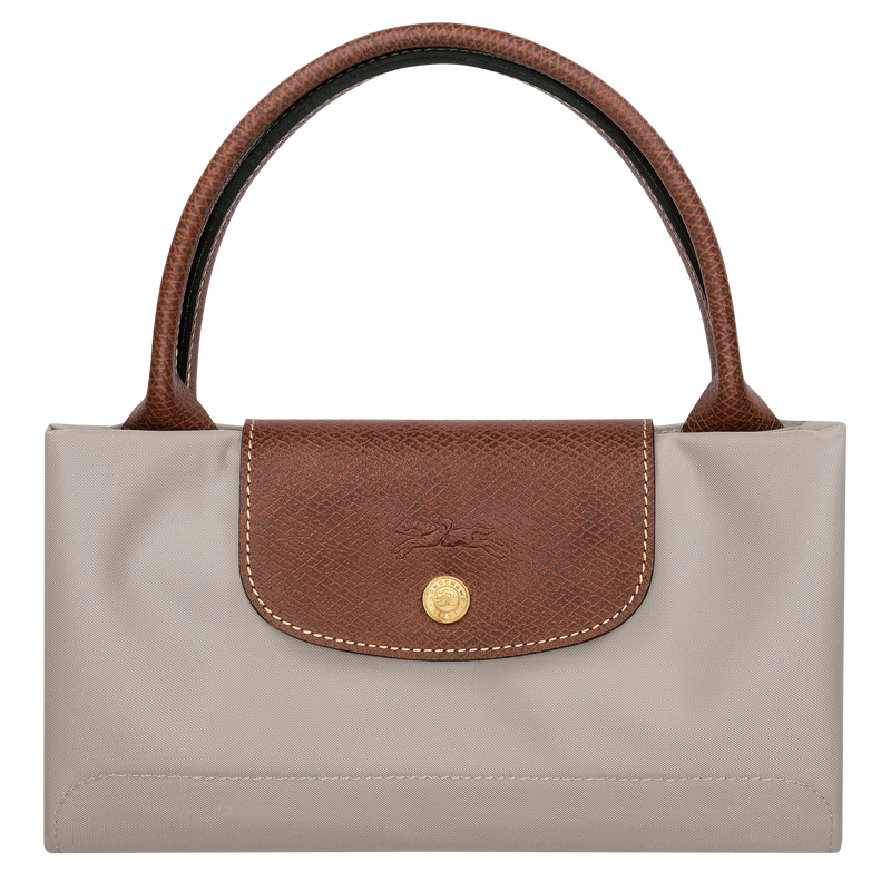 Le Pliage Original M Handbag , Pebble - Recycled canvas  - View 6 of  6