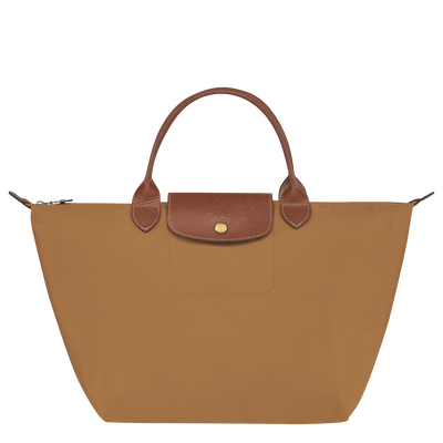 Le Pliage Original M Handbag , Fawn - Recycled canvas