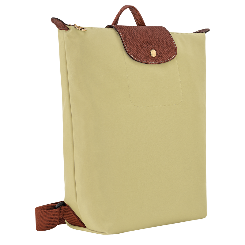 Le Pliage Original M Backpack , Pistachio - Canvas  - View 2 of  5