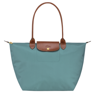 Le Pliage Original L Tote bag , Eucalyptus - Recycled canvas