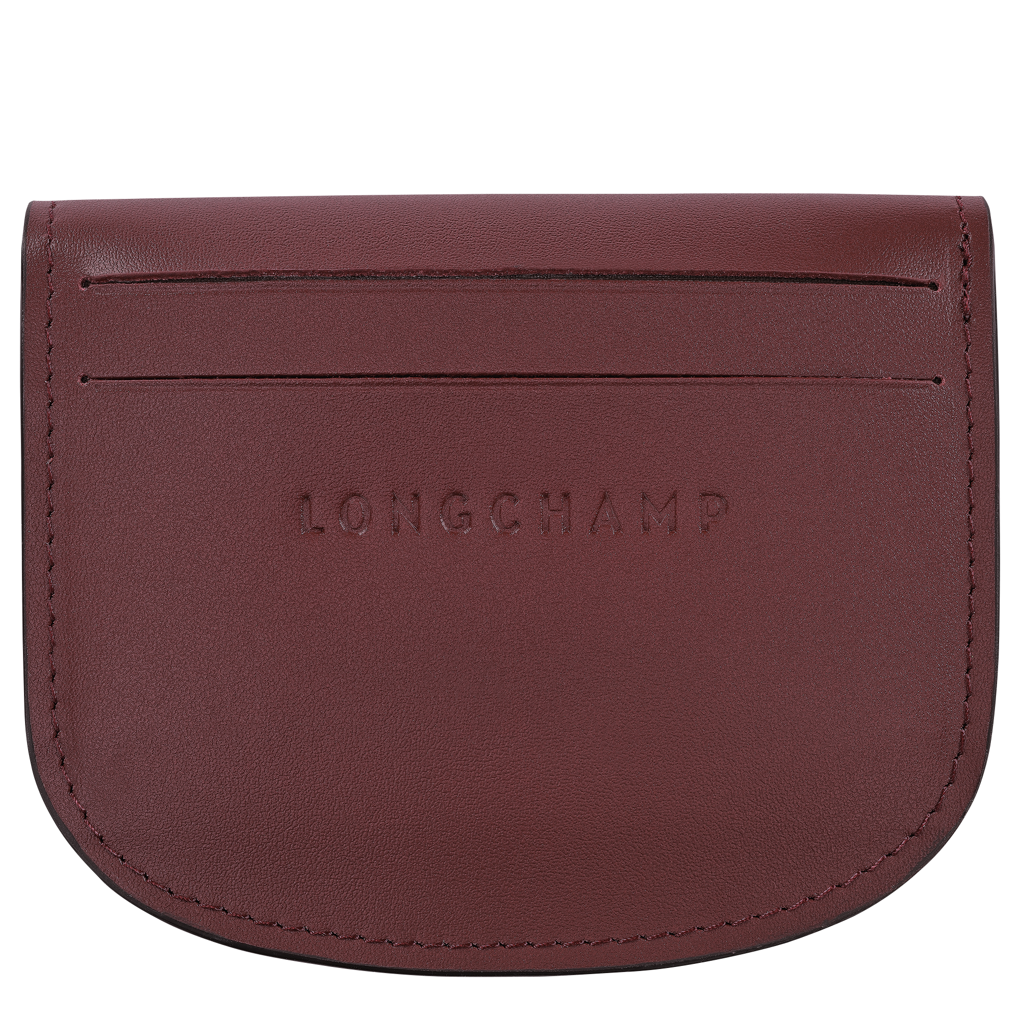 &Eacute;pure Card holder, Burgundy