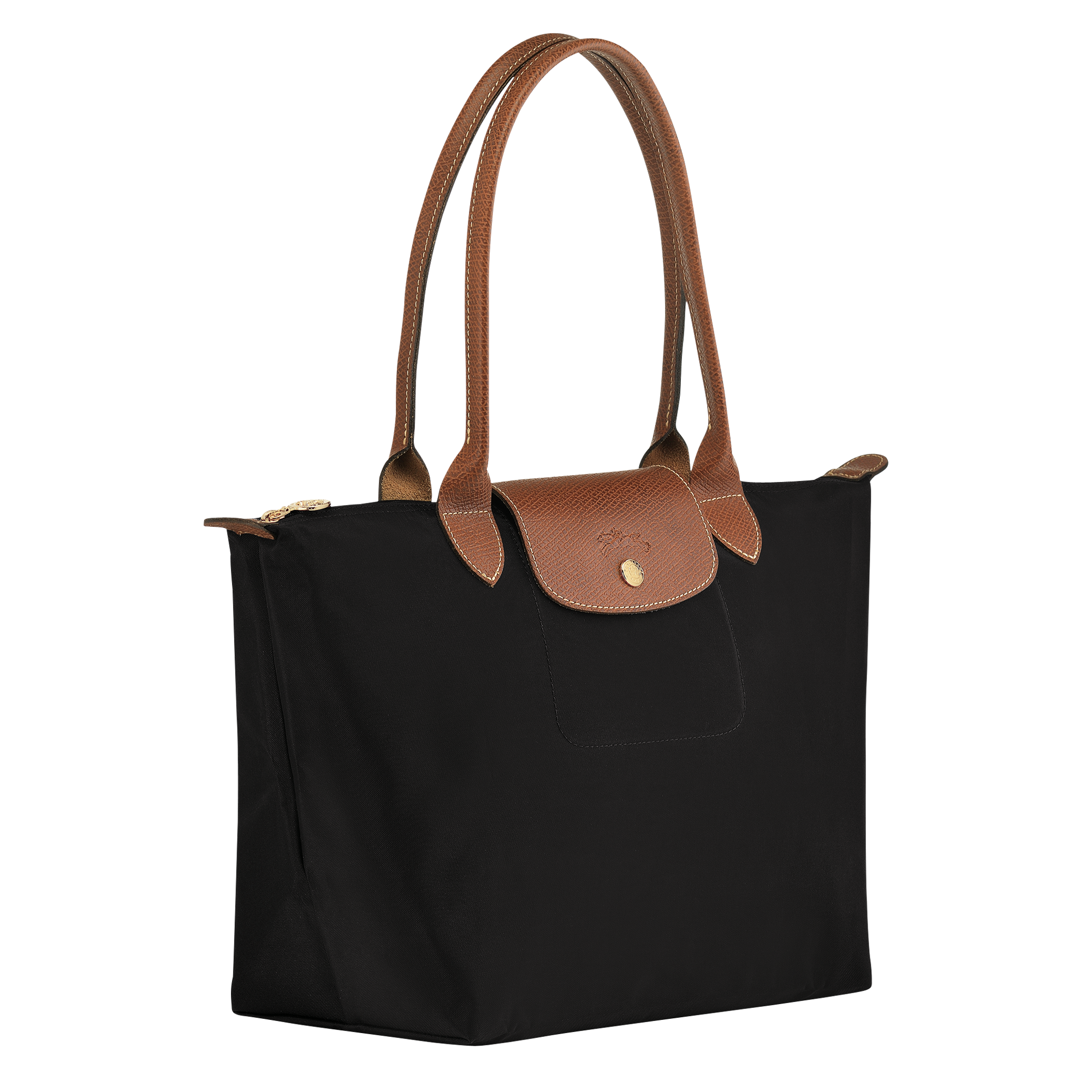 Tote bag M, Black - View 3 of 
        6 - zoom in Le Pliage Original Tote bag M, Black