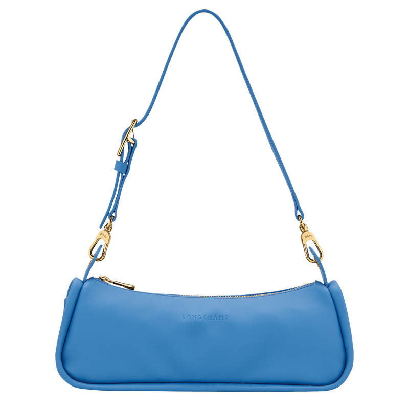 Looong M Shoulder bag , Azure - Leather  - View 1 of  3