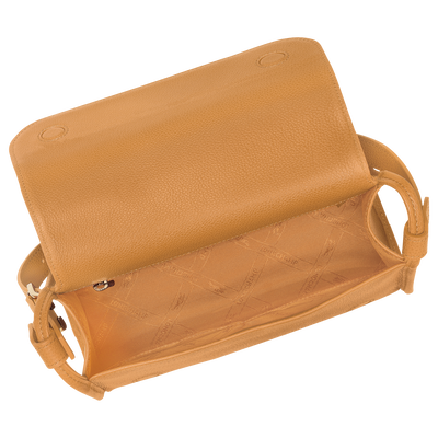 Le Foulonné Crossbody bag M, Walnut