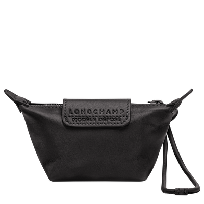 Le Pliage Xtra Coin purse , Black - Leather