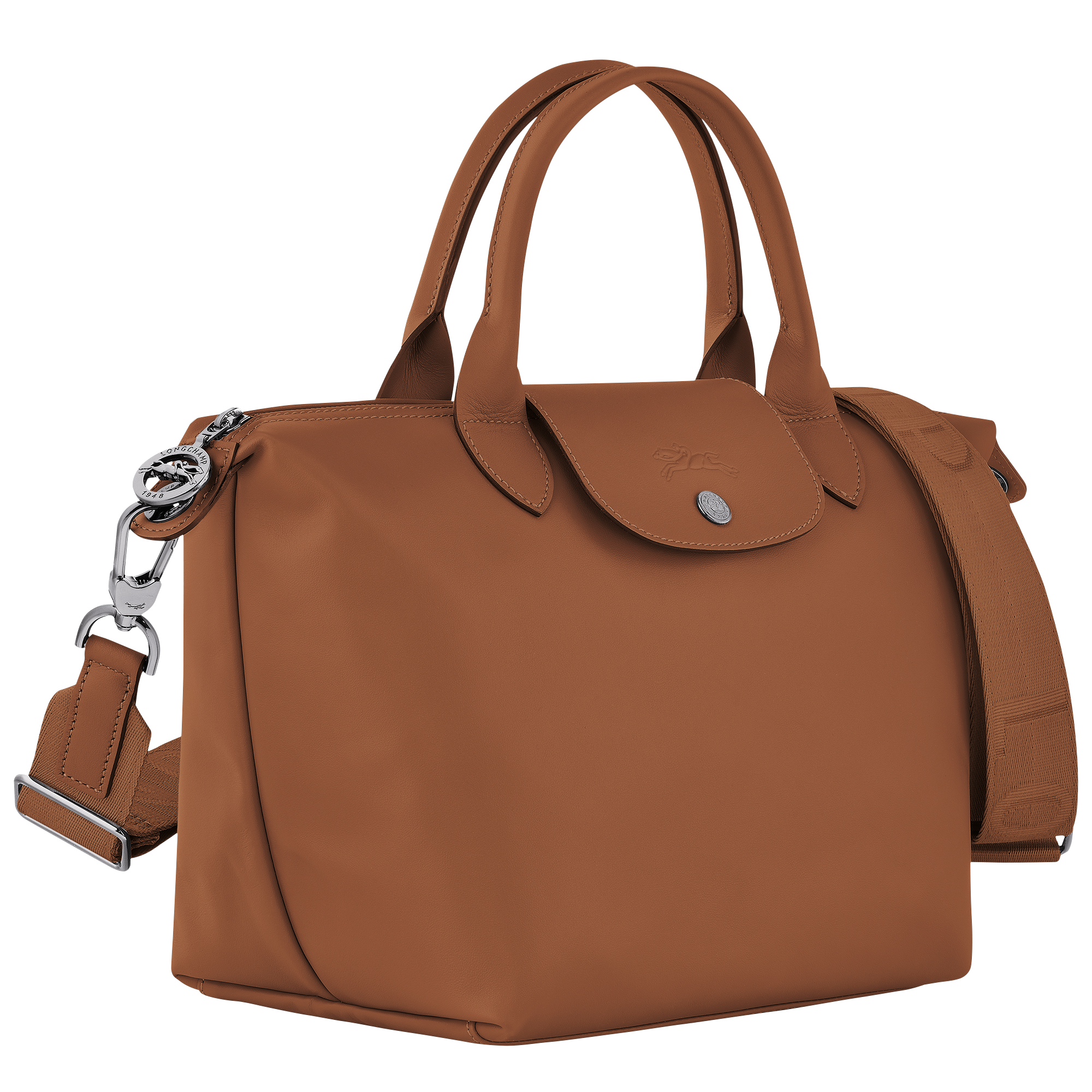 Handbag S, Cognac - View 3 of 
        6 - zoom in Le Pliage Xtra Handbag S, Cognac