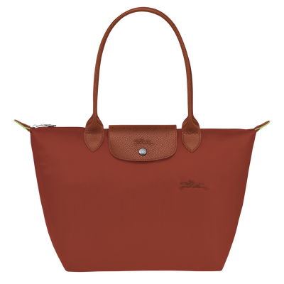 Le Pliage Green Tote bag M, Chestnut