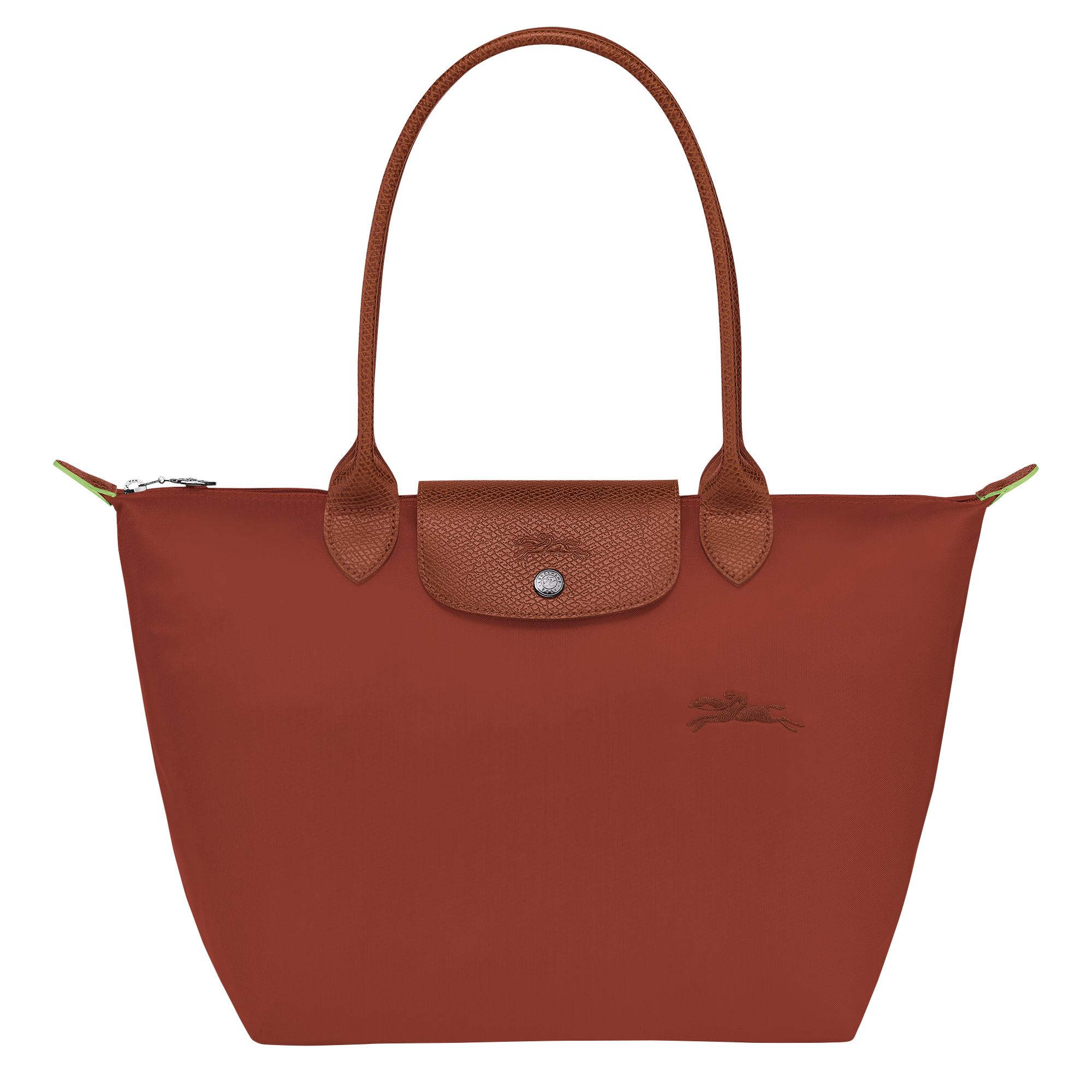 Tote bag M, Chestnut - View 1 of 
        7 - zoom in Le Pliage Green Tote bag M, Chestnut