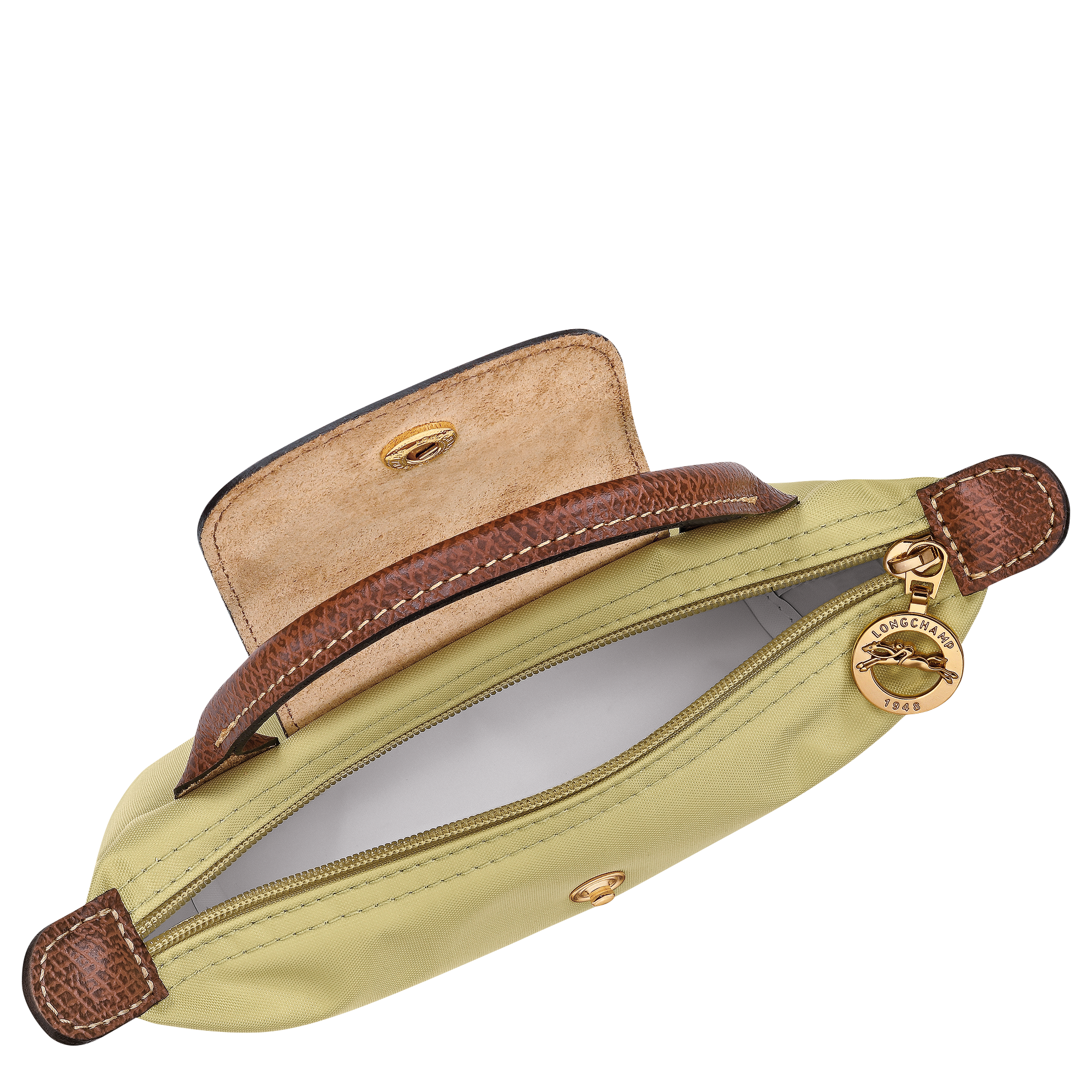 Le Pliage Original Pouch with handle, Pistachio