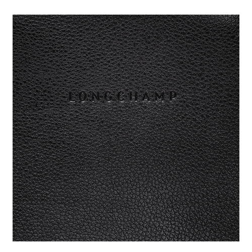 Le Foulonné S Handbag , Black - Leather - View 7 of  7
