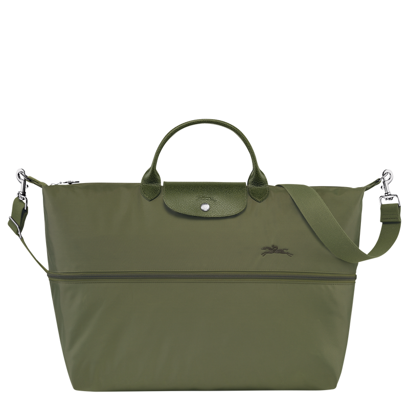 Le Pliage Green Travel bag expandable , Forest - Recycled canvas  - View 6 of  7 Le Pliage Green Travel bag expandable , Forest - Recycled canvas  - View 6 of  7