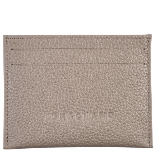 Le Foulonné Cardholder , Turtledove - Leather - View 1 of  3