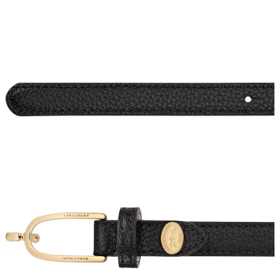 Le Foulonn&eacute; Ladies' belt, Black