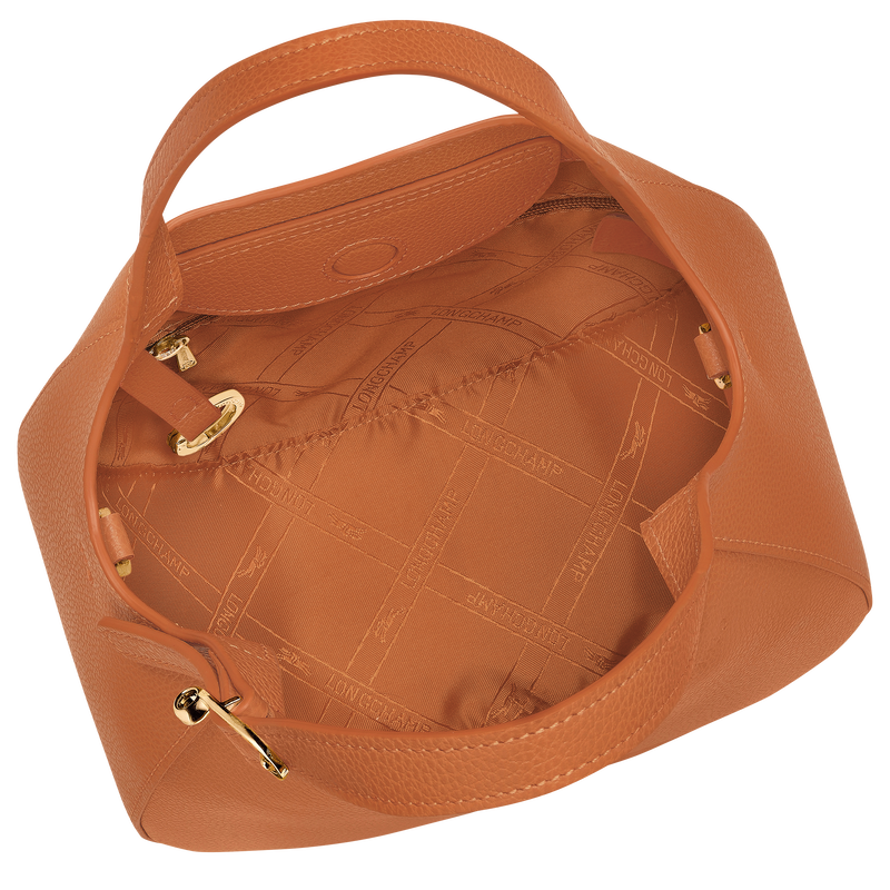 Le Foulonn&eacute; S Handbag , Amber - Leather  - View 6 of  7