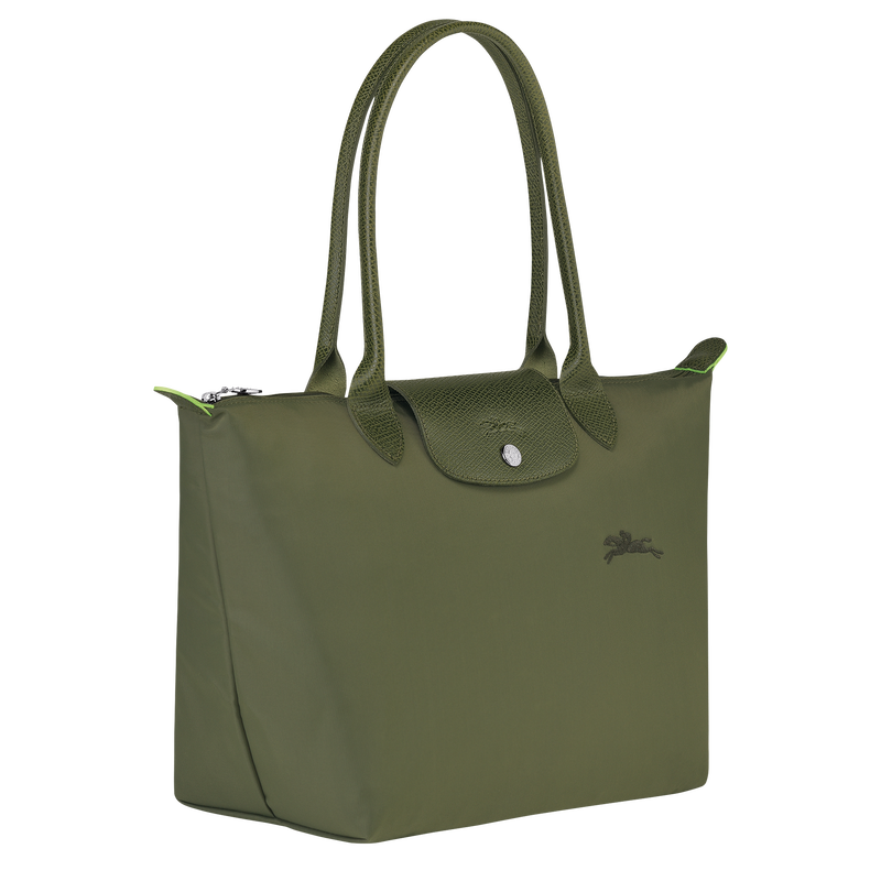 Le Pliage Green M Tote bag , Forest - Recycled canvas  - View 3 of  6 Le Pliage Green M Tote bag , Forest - Recycled canvas  - View 3 of  6