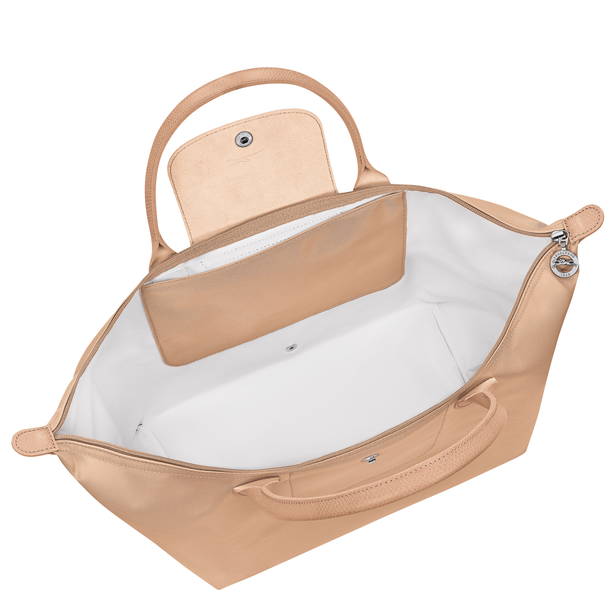 Le Pliage One Handbag L, Beige