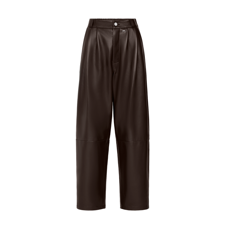 Trousers , Mocha - Leather  - View 1 of  4