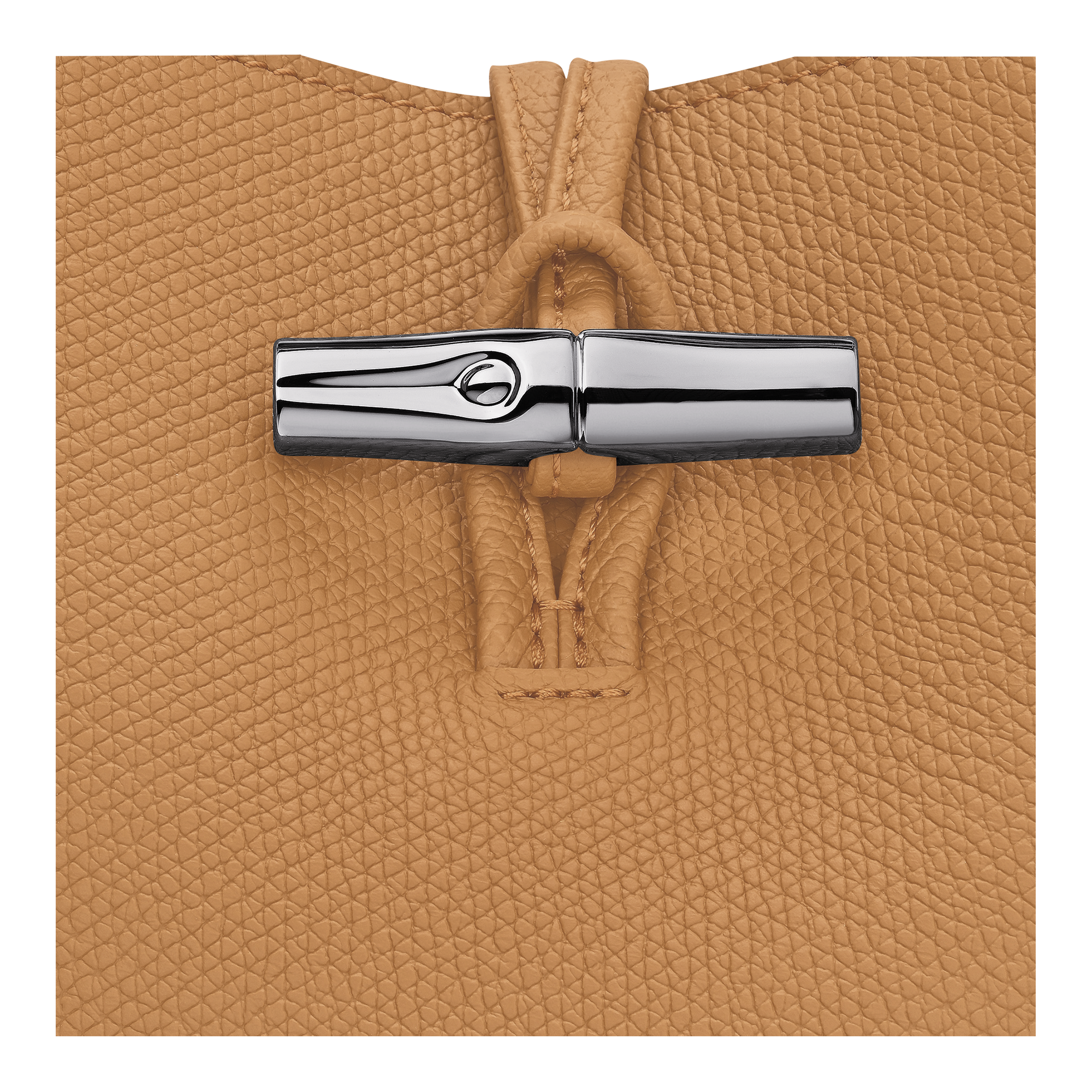Bucket bag XS, Walnut - View 3 of
3 - zoom in Le Roseau Bucket bag XS, Walnut