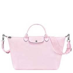 Le Pliage Xtra L Handbag , Petal Pink - Leather